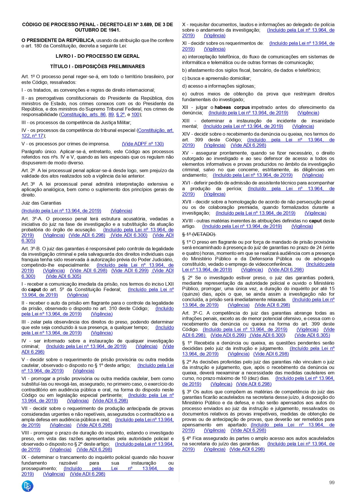 COMBO Direitos CF, CPP e CP (Letra da Lei Atualizada em 08/2025) - Imagem 4